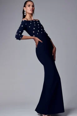 Sachin & Babi Evening|Winter<Amarette Gown -