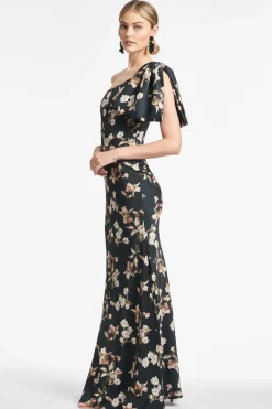 Sachin & Babi Trumpet|Black<Aubrey Gown -