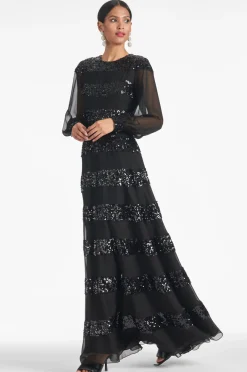 Sachin & Babi Evening|Winter<Brenda Gown -
