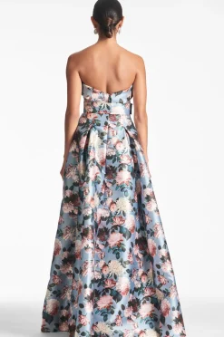 Sachin & Babi Evening|Black-Tie<Brielle Gown -