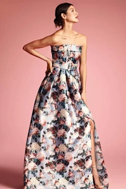 Sachin & Babi Evening|Black-Tie<Brielle Gown -