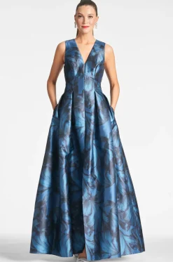 Sachin & Babi Evening|Evening<Brooke Gown -