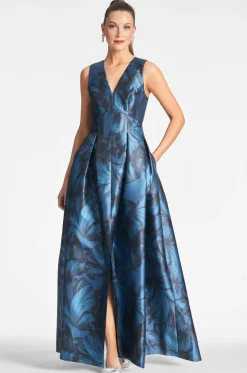 Sachin & Babi Evening|Evening<Brooke Gown -