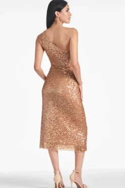 Sachin & Babi Cocktail|One Shoulder<Carmen Dress -
