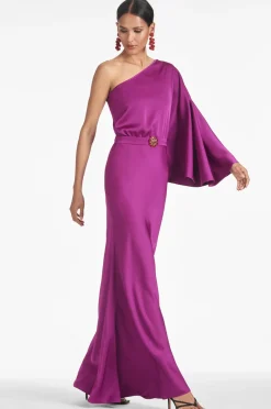 Sachin & Babi Evening|Evening<Cella Gown -