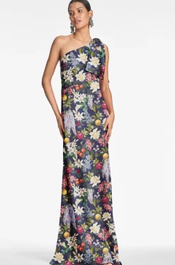 Sachin & Babi Blue|Champagne<Chelsea Gown -