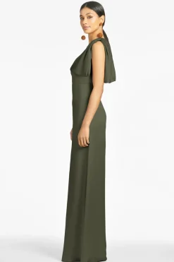 Sachin & Babi Green|Green<Chelsea Gown -