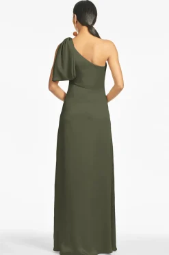 Sachin & Babi Green|Green<Chelsea Gown -