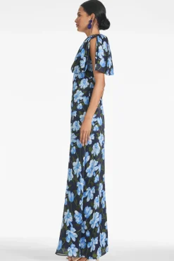 Sachin & Babi Blue|Champagne<Chelsea Gown -