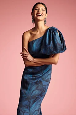 Sachin & Babi Blue|Prints<Chelsea Gown -