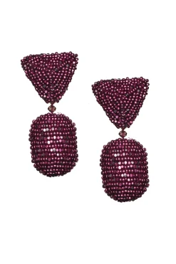 Sachin & Babi Earrings<Chrystie Earrings - Metallic Faceted Beads