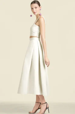 Sachin & Babi Bridal Separates|Engagement Party<Darcy Top - - Mikado