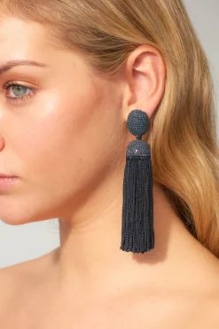 Sachin & Babi Earrings<Hilary Earrings - Crystals / Thread