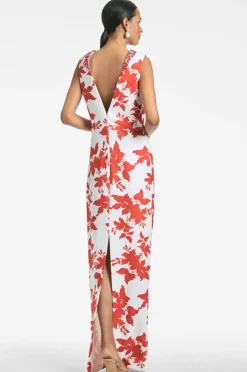 Sachin & Babi Orange<Juliana Gown -