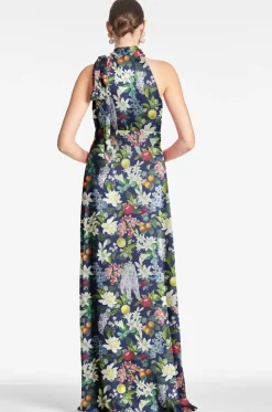 Sachin & Babi Blue|Champagne<Kayla Gown -