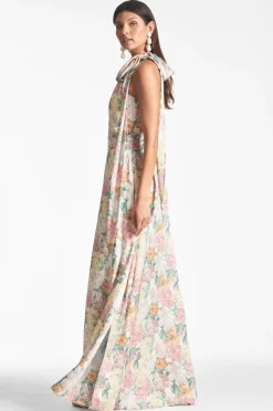 Sachin & Babi Champagne|Prints<Kayla Gown -