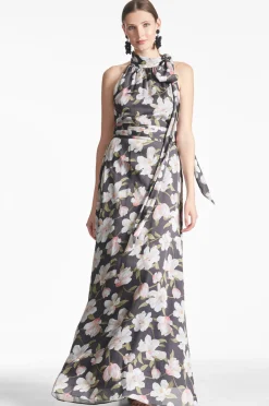 Sachin & Babi Prints|Grey<Kayla Gown -