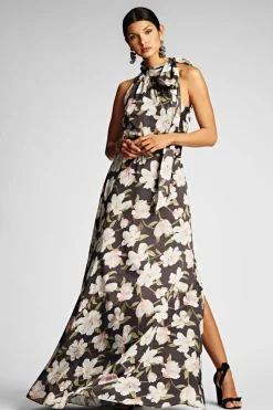 Sachin & Babi Prints|Grey<Kayla Gown -