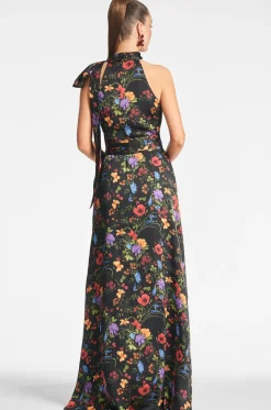 Sachin & Babi Black|Champagne<Kayla Gown -