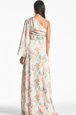 Sachin & Babi Champagne|Prints<Keely Gown -