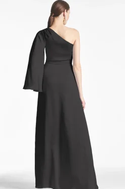 Sachin & Babi Black|Champagne<Keely Gown -