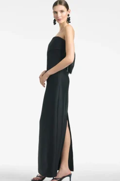 Sachin & Babi Column|Black<Keira Gown -