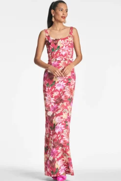 Sachin & Babi Daytime|Warm Weather<Lana Gown -