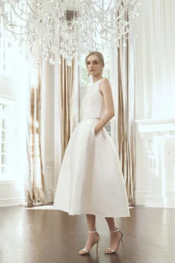 Sachin & Babi Bridal Separates|Bridal Shower<Leighton Skirt - - Mikado