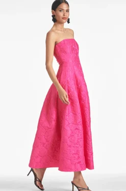 Sachin & Babi Black-Tie|Tea-Lenght<Margaux Gown -