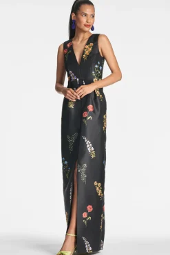 Sachin & Babi Evening|Column<Marsden Gown -