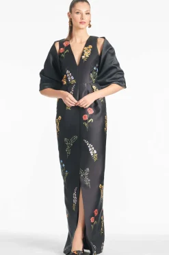 Sachin & Babi Evening|Column<Marsden Gown -