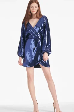 Sachin & Babi Long Sleeve|Sequins<Remy Dress -