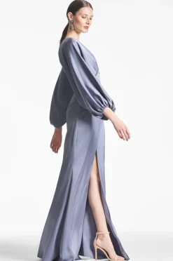 Sachin & Babi Winter|Winter<Satin Gabby Gown -