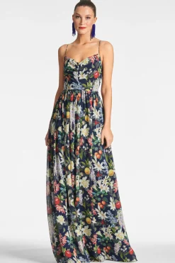 Sachin & Babi Blue|Champagne<Sienna Gown -