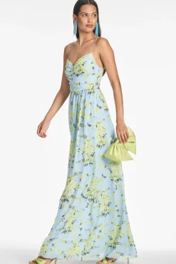 Sachin & Babi Blue|Champagne<Sienna Gown -