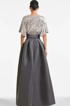 Sachin & Babi Winter|Winter<Simone Gown -