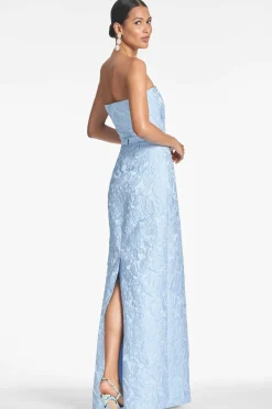 Sachin & Babi Evening|Column<Sophia Gown -