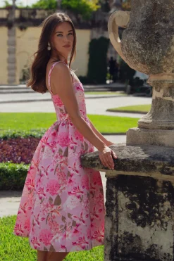 Sachin & Babi Sleeveless|Fit & Flare<Tinsley Dress -