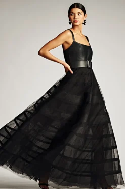 Sachin & Babi Ball Gowns|Black<Veruca Gown -