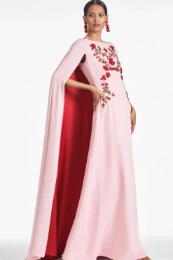 Sachin & Babi Evening|Black-Tie<Vittoria Gown - Morganite/Ruby