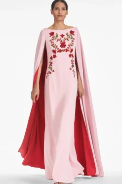 Sachin & Babi Evening|Black-Tie<Vittoria Gown - Morganite/Ruby