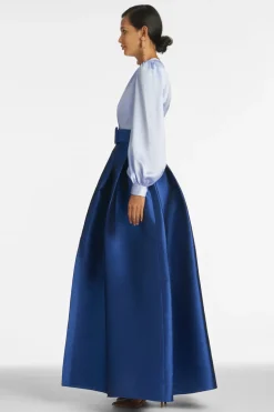 Sachin & Babi Winter|Winter<Zoe Gown - Periwinkle u0026 Eclipse