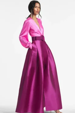 Sachin & Babi Winter|Winter<Zoe Gown - Pink/Magenta